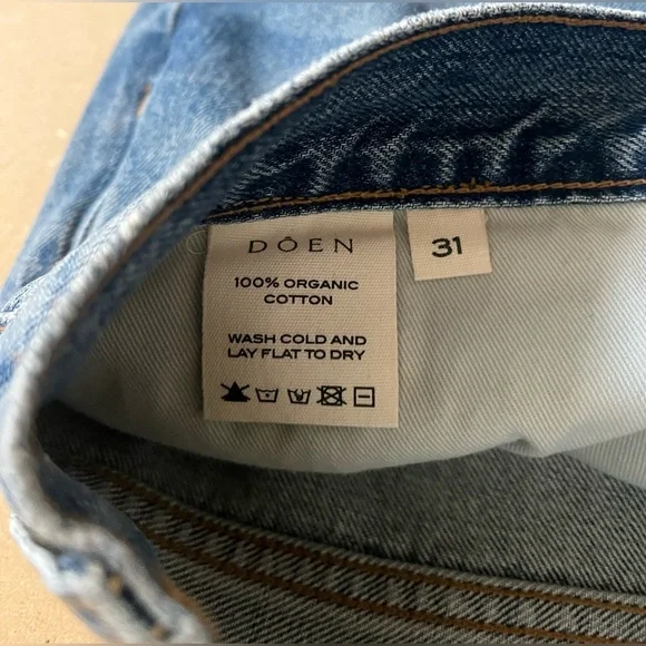 NWT Doen Willow Jean in Lampasas wash size 31 - Picture 9 of 11